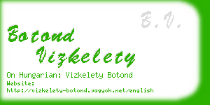 botond vizkelety business card